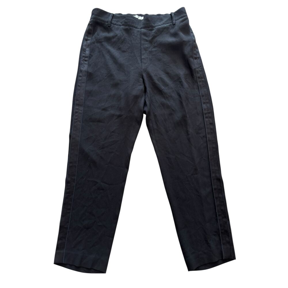 VINCE TUXEDO BLACK TROUSERS SIZE LARGE